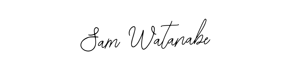 This is the best signature style for the Sam Watanabe name. Also you like these signature font (Bearetta-2O07w). Mix name signature. Sam Watanabe signature style 12 images and pictures png