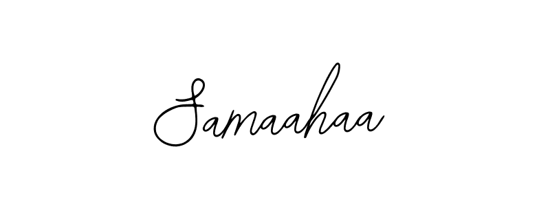 Bearetta-2O07w is a professional signature style that is perfect for those who want to add a touch of class to their signature. It is also a great choice for those who want to make their signature more unique. Get Samaahaa name to fancy signature for free. Samaahaa signature style 12 images and pictures png