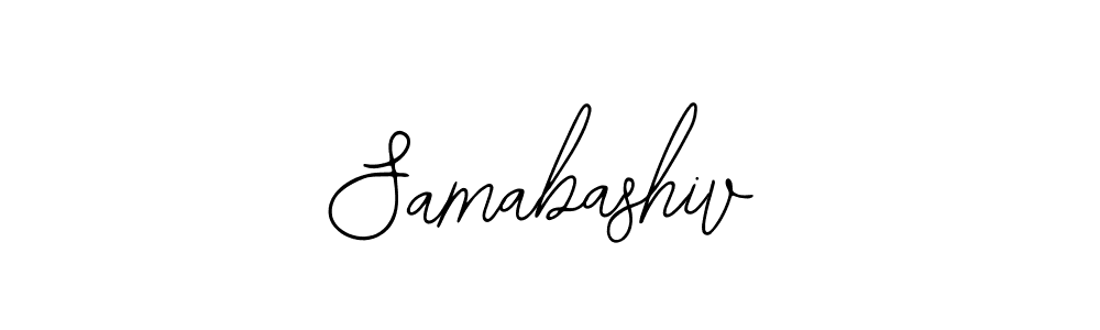 Make a beautiful signature design for name Samabashiv. With this signature (Bearetta-2O07w) style, you can create a handwritten signature for free. Samabashiv signature style 12 images and pictures png