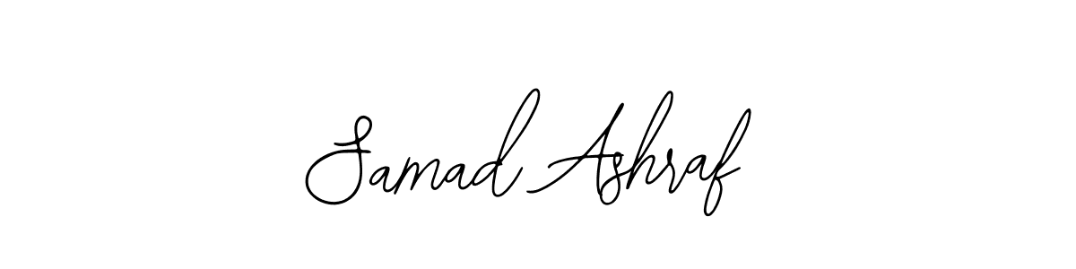 How to Draw Samad Ashraf signature style? Bearetta-2O07w is a latest design signature styles for name Samad Ashraf. Samad Ashraf signature style 12 images and pictures png