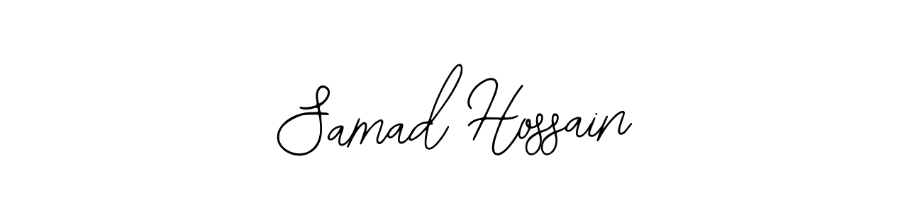 Create a beautiful signature design for name Samad Hossain. With this signature (Bearetta-2O07w) fonts, you can make a handwritten signature for free. Samad Hossain signature style 12 images and pictures png