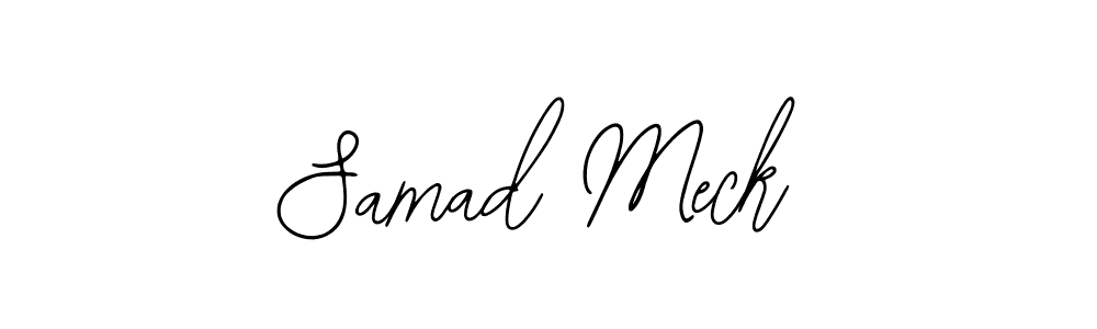 Make a beautiful signature design for name Samad Meck. With this signature (Bearetta-2O07w) style, you can create a handwritten signature for free. Samad Meck signature style 12 images and pictures png