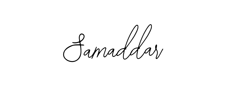 How to Draw Samaddar signature style? Bearetta-2O07w is a latest design signature styles for name Samaddar. Samaddar signature style 12 images and pictures png