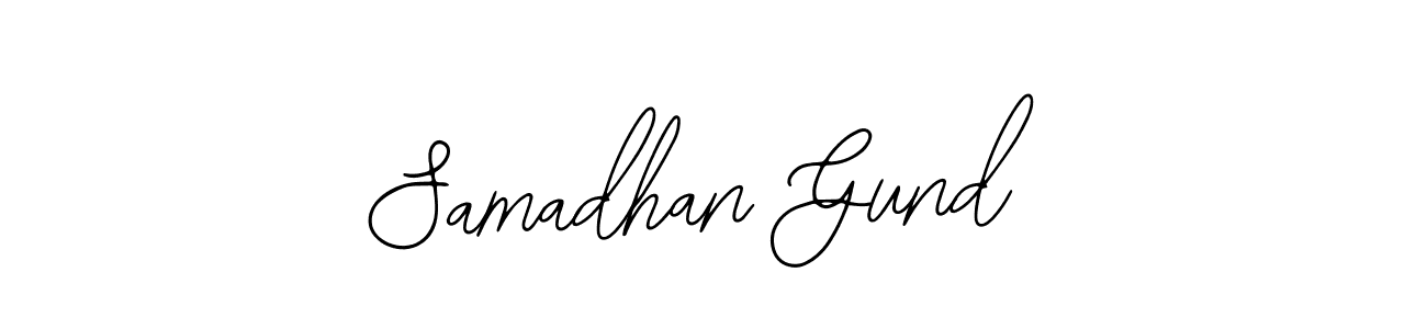 Create a beautiful signature design for name Samadhan Gund. With this signature (Bearetta-2O07w) fonts, you can make a handwritten signature for free. Samadhan Gund signature style 12 images and pictures png