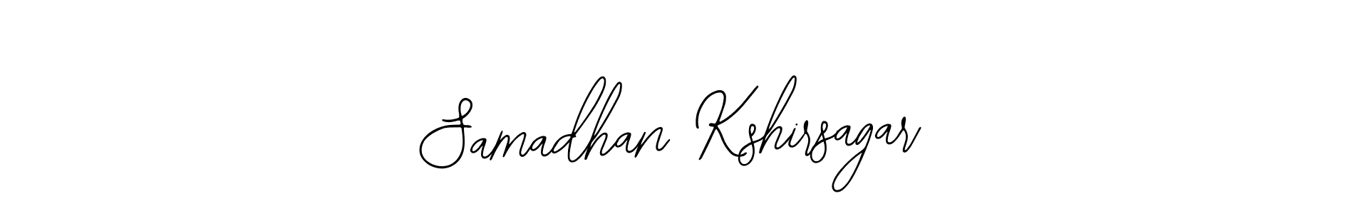 Create a beautiful signature design for name Samadhan Kshirsagar. With this signature (Bearetta-2O07w) fonts, you can make a handwritten signature for free. Samadhan Kshirsagar signature style 12 images and pictures png