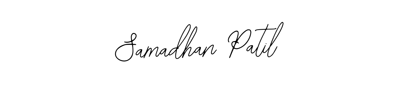 Use a signature maker to create a handwritten signature online. With this signature software, you can design (Bearetta-2O07w) your own signature for name Samadhan Patil. Samadhan Patil signature style 12 images and pictures png