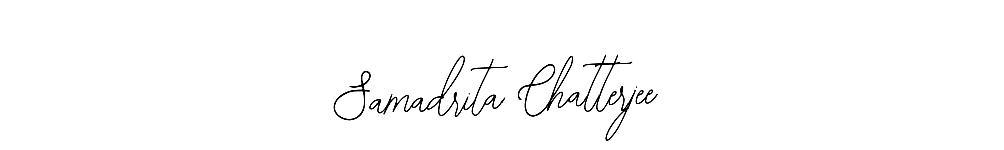 Use a signature maker to create a handwritten signature online. With this signature software, you can design (Bearetta-2O07w) your own signature for name Samadrita Chatterjee. Samadrita Chatterjee signature style 12 images and pictures png