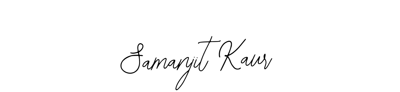 Make a beautiful signature design for name Samanjit Kaur. With this signature (Bearetta-2O07w) style, you can create a handwritten signature for free. Samanjit Kaur signature style 12 images and pictures png