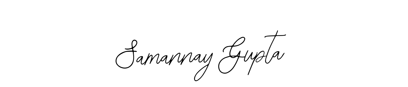 Design your own signature with our free online signature maker. With this signature software, you can create a handwritten (Bearetta-2O07w) signature for name Samannay Gupta. Samannay Gupta signature style 12 images and pictures png