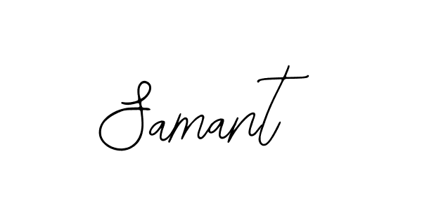 Also we have Samant name is the best signature style. Create professional handwritten signature collection using Bearetta-2O07w autograph style. Samant signature style 12 images and pictures png