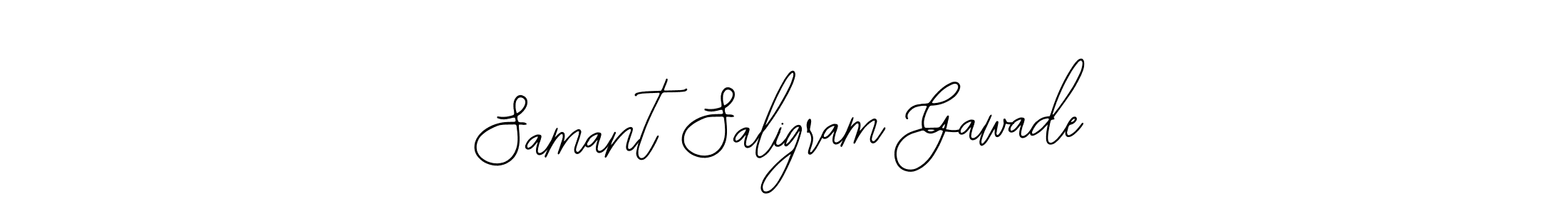 Also You can easily find your signature by using the search form. We will create Samant Saligram Gawade name handwritten signature images for you free of cost using Bearetta-2O07w sign style. Samant Saligram Gawade signature style 12 images and pictures png