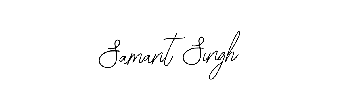 How to Draw Samant Singh signature style? Bearetta-2O07w is a latest design signature styles for name Samant Singh. Samant Singh signature style 12 images and pictures png