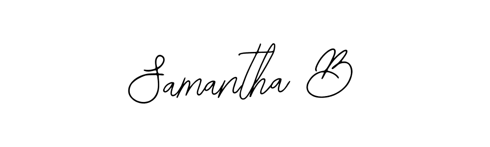 Similarly Bearetta-2O07w is the best handwritten signature design. Signature creator online .You can use it as an online autograph creator for name Samantha B. Samantha B signature style 12 images and pictures png