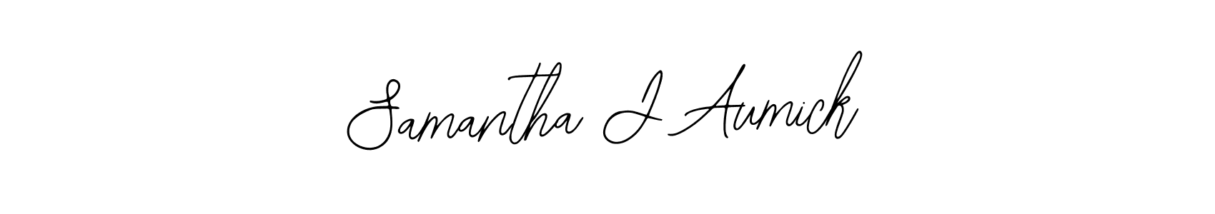 This is the best signature style for the Samantha J Aumick name. Also you like these signature font (Bearetta-2O07w). Mix name signature. Samantha J Aumick signature style 12 images and pictures png