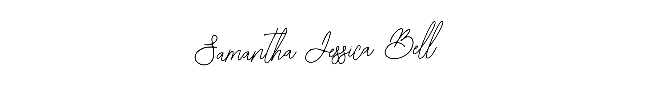 Bearetta-2O07w is a professional signature style that is perfect for those who want to add a touch of class to their signature. It is also a great choice for those who want to make their signature more unique. Get Samantha Jessica Bell name to fancy signature for free. Samantha Jessica Bell signature style 12 images and pictures png