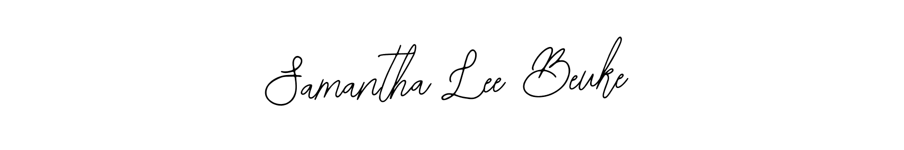 Make a beautiful signature design for name Samantha Lee Beuke. Use this online signature maker to create a handwritten signature for free. Samantha Lee Beuke signature style 12 images and pictures png