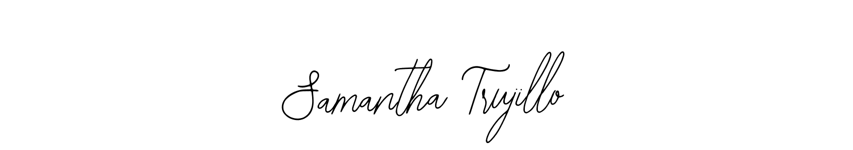 Similarly Bearetta-2O07w is the best handwritten signature design. Signature creator online .You can use it as an online autograph creator for name Samantha Trujillo. Samantha Trujillo signature style 12 images and pictures png