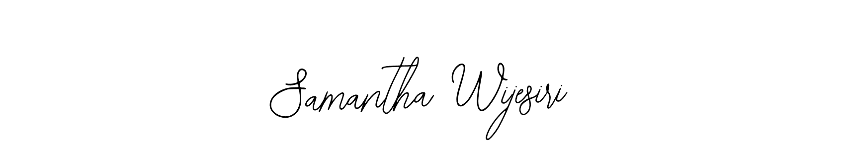 Create a beautiful signature design for name Samantha Wijesiri. With this signature (Bearetta-2O07w) fonts, you can make a handwritten signature for free. Samantha Wijesiri signature style 12 images and pictures png