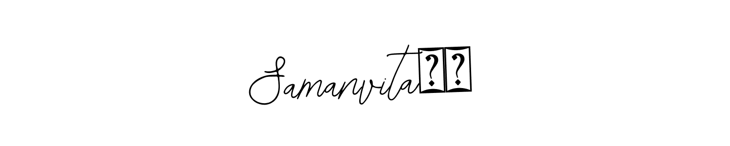 Create a beautiful signature design for name Samanvita❤️. With this signature (Bearetta-2O07w) fonts, you can make a handwritten signature for free. Samanvita❤️ signature style 12 images and pictures png