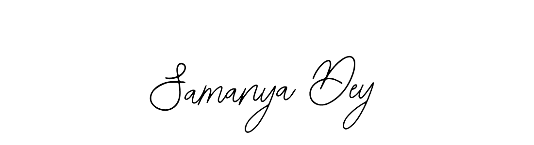 Samanya Dey stylish signature style. Best Handwritten Sign (Bearetta-2O07w) for my name. Handwritten Signature Collection Ideas for my name Samanya Dey. Samanya Dey signature style 12 images and pictures png