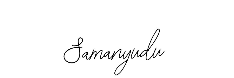 Once you've used our free online signature maker to create your best signature Bearetta-2O07w style, it's time to enjoy all of the benefits that Samanyudu name signing documents. Samanyudu signature style 12 images and pictures png