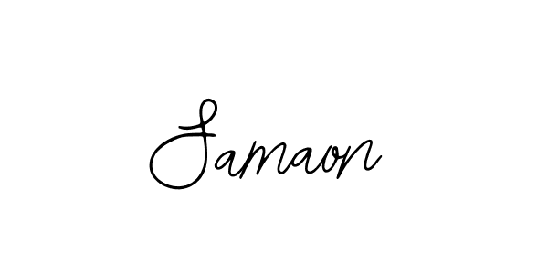 Create a beautiful signature design for name Samaon. With this signature (Bearetta-2O07w) fonts, you can make a handwritten signature for free. Samaon signature style 12 images and pictures png