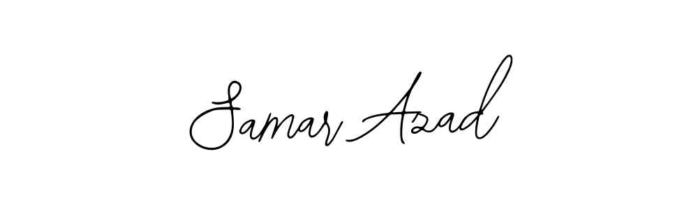 Similarly Bearetta-2O07w is the best handwritten signature design. Signature creator online .You can use it as an online autograph creator for name Samar Azad. Samar Azad signature style 12 images and pictures png