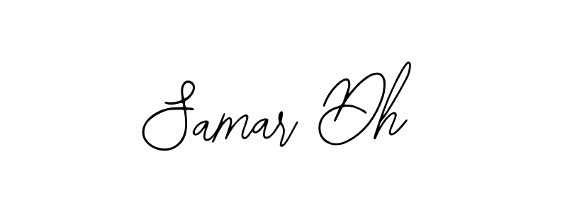 Similarly Bearetta-2O07w is the best handwritten signature design. Signature creator online .You can use it as an online autograph creator for name Samar Dh. Samar Dh signature style 12 images and pictures png