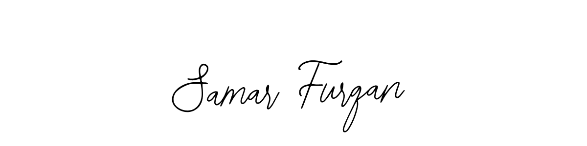 Make a beautiful signature design for name Samar Furqan. With this signature (Bearetta-2O07w) style, you can create a handwritten signature for free. Samar Furqan signature style 12 images and pictures png