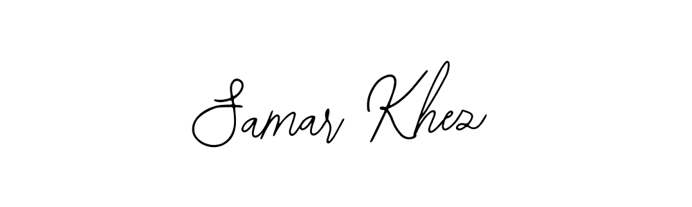 Make a beautiful signature design for name Samar Khez. Use this online signature maker to create a handwritten signature for free. Samar Khez signature style 12 images and pictures png