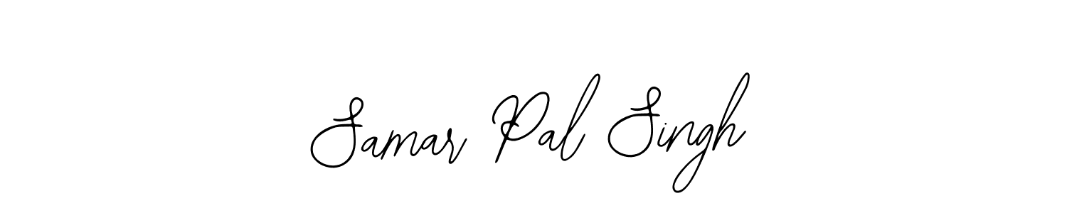 Also You can easily find your signature by using the search form. We will create Samar Pal Singh name handwritten signature images for you free of cost using Bearetta-2O07w sign style. Samar Pal Singh signature style 12 images and pictures png