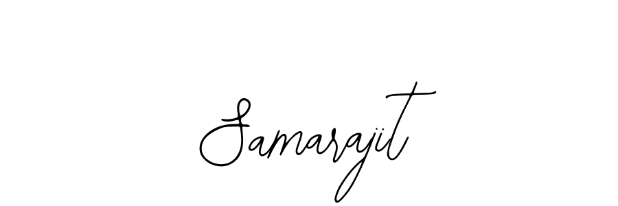 Use a signature maker to create a handwritten signature online. With this signature software, you can design (Bearetta-2O07w) your own signature for name Samarajit. Samarajit signature style 12 images and pictures png