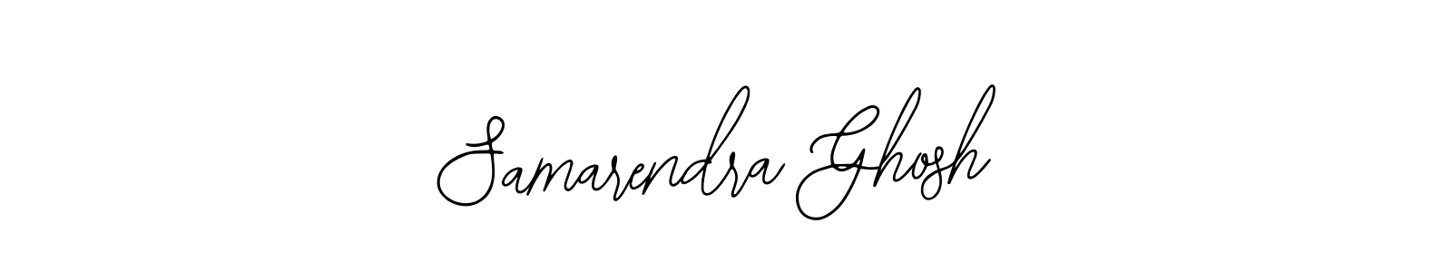 Design your own signature with our free online signature maker. With this signature software, you can create a handwritten (Bearetta-2O07w) signature for name Samarendra Ghosh. Samarendra Ghosh signature style 12 images and pictures png