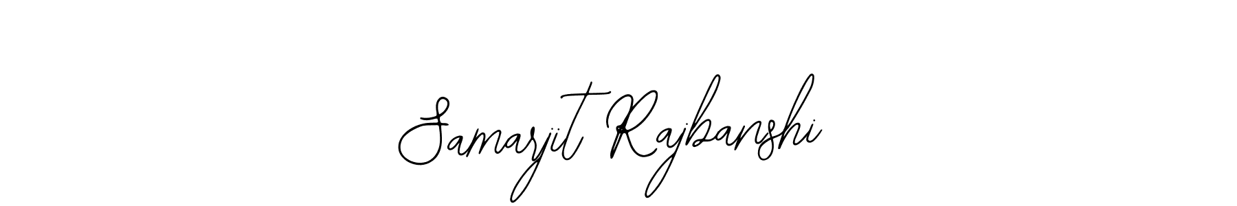 The best way (Bearetta-2O07w) to make a short signature is to pick only two or three words in your name. The name Samarjit Rajbanshi include a total of six letters. For converting this name. Samarjit Rajbanshi signature style 12 images and pictures png