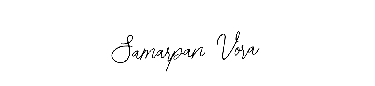 Use a signature maker to create a handwritten signature online. With this signature software, you can design (Bearetta-2O07w) your own signature for name Samarpan Vora. Samarpan Vora signature style 12 images and pictures png