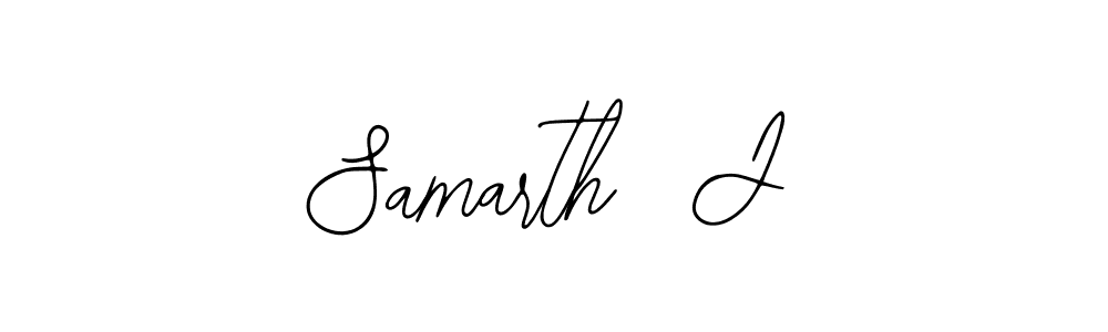 Samarth  J stylish signature style. Best Handwritten Sign (Bearetta-2O07w) for my name. Handwritten Signature Collection Ideas for my name Samarth  J. Samarth  J signature style 12 images and pictures png