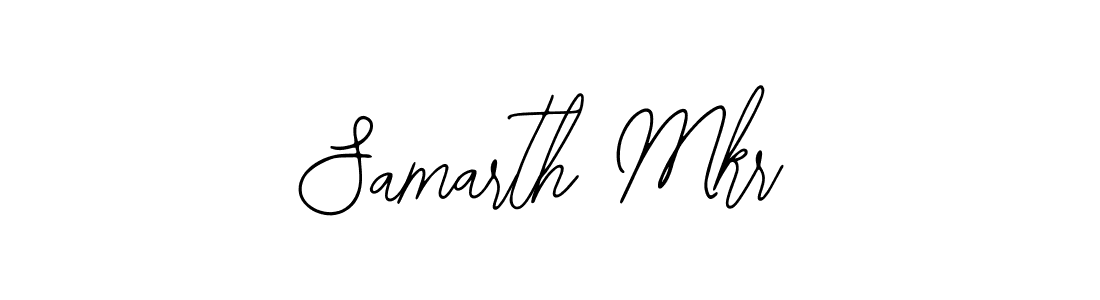 Also we have Samarth Mkr name is the best signature style. Create professional handwritten signature collection using Bearetta-2O07w autograph style. Samarth Mkr signature style 12 images and pictures png