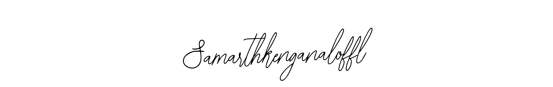 Create a beautiful signature design for name Samarthkenganaloffl. With this signature (Bearetta-2O07w) fonts, you can make a handwritten signature for free. Samarthkenganaloffl signature style 12 images and pictures png