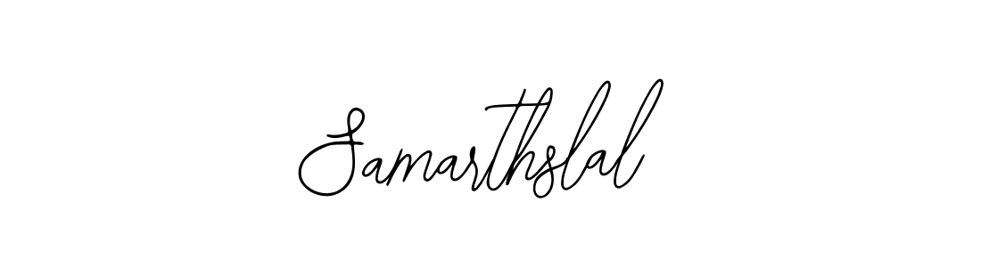 Also You can easily find your signature by using the search form. We will create Samarthslal name handwritten signature images for you free of cost using Bearetta-2O07w sign style. Samarthslal signature style 12 images and pictures png