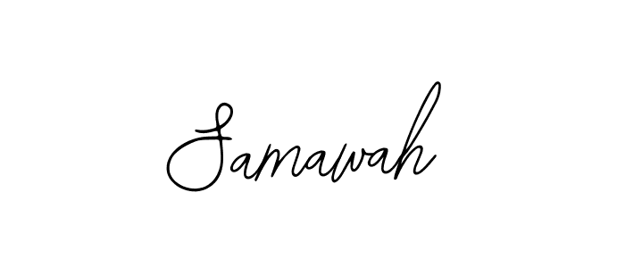 The best way (Bearetta-2O07w) to make a short signature is to pick only two or three words in your name. The name Samawah include a total of six letters. For converting this name. Samawah signature style 12 images and pictures png