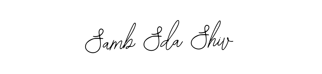 Also we have Samb Sda Shiv name is the best signature style. Create professional handwritten signature collection using Bearetta-2O07w autograph style. Samb Sda Shiv signature style 12 images and pictures png