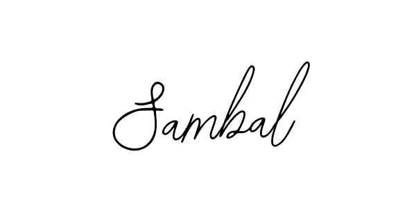 How to make Sambal signature? Bearetta-2O07w is a professional autograph style. Create handwritten signature for Sambal name. Sambal signature style 12 images and pictures png