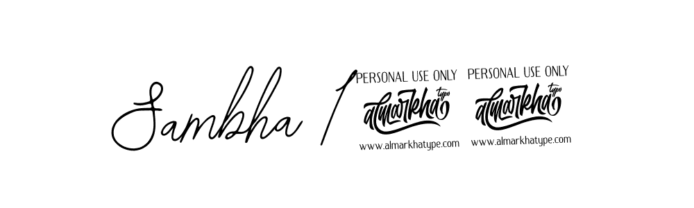 Also You can easily find your signature by using the search form. We will create Sambha 122 name handwritten signature images for you free of cost using Bearetta-2O07w sign style. Sambha 122 signature style 12 images and pictures png