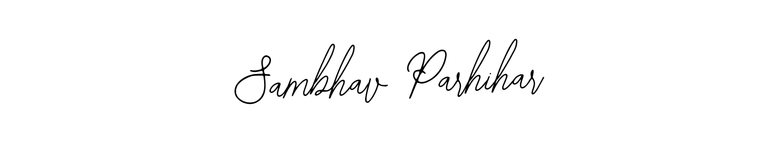 How to Draw Sambhav Parhihar signature style? Bearetta-2O07w is a latest design signature styles for name Sambhav Parhihar. Sambhav Parhihar signature style 12 images and pictures png