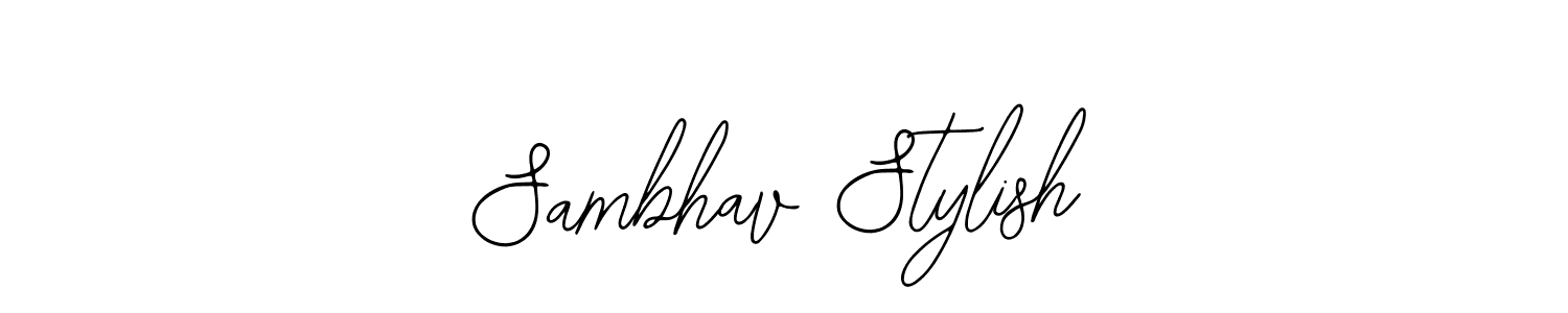 Similarly Bearetta-2O07w is the best handwritten signature design. Signature creator online .You can use it as an online autograph creator for name Sambhav Stylish. Sambhav Stylish signature style 12 images and pictures png