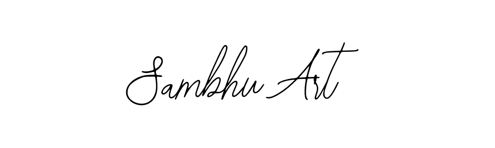 Make a beautiful signature design for name Sambhu Art. With this signature (Bearetta-2O07w) style, you can create a handwritten signature for free. Sambhu Art signature style 12 images and pictures png