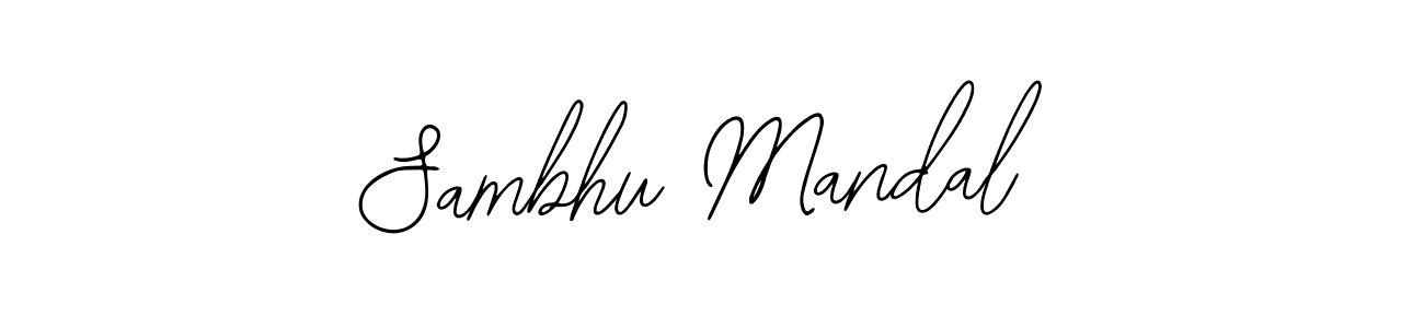 Make a beautiful signature design for name Sambhu Mandal. With this signature (Bearetta-2O07w) style, you can create a handwritten signature for free. Sambhu Mandal signature style 12 images and pictures png