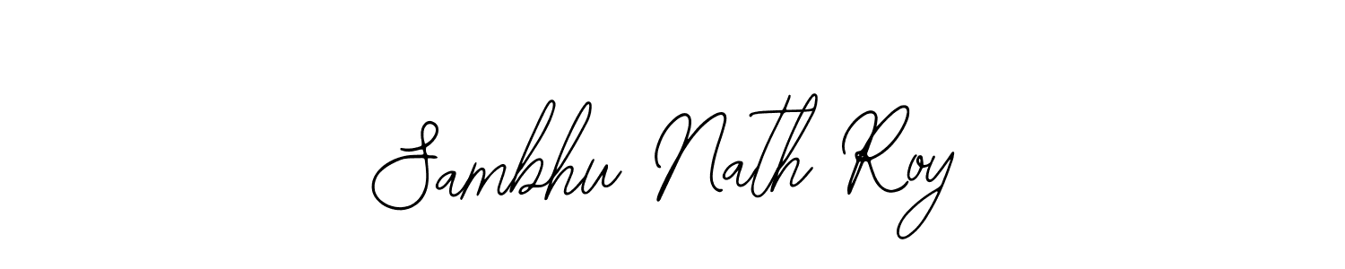 Also You can easily find your signature by using the search form. We will create Sambhu Nath Roy name handwritten signature images for you free of cost using Bearetta-2O07w sign style. Sambhu Nath Roy signature style 12 images and pictures png