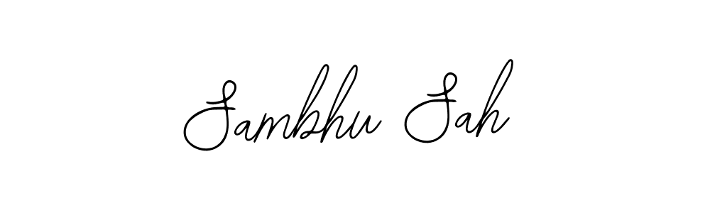 How to make Sambhu Sah signature? Bearetta-2O07w is a professional autograph style. Create handwritten signature for Sambhu Sah name. Sambhu Sah signature style 12 images and pictures png