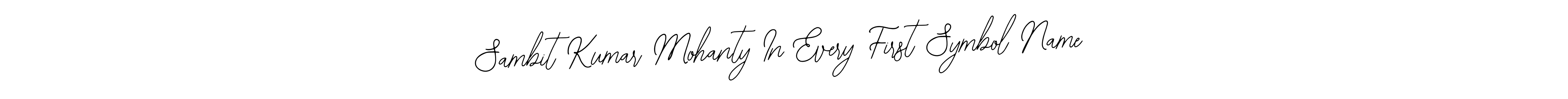 Make a beautiful signature design for name Sambit Kumar Mohanty In Every First Symbol Name. With this signature (Bearetta-2O07w) style, you can create a handwritten signature for free. Sambit Kumar Mohanty In Every First Symbol Name signature style 12 images and pictures png